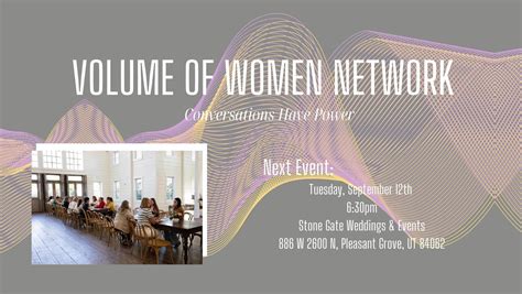 September Women In Business Networking Event, Stone Gate Weddings ...