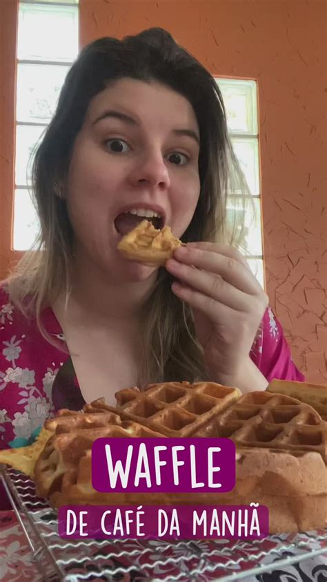 Delicious Waffles with Raspberries