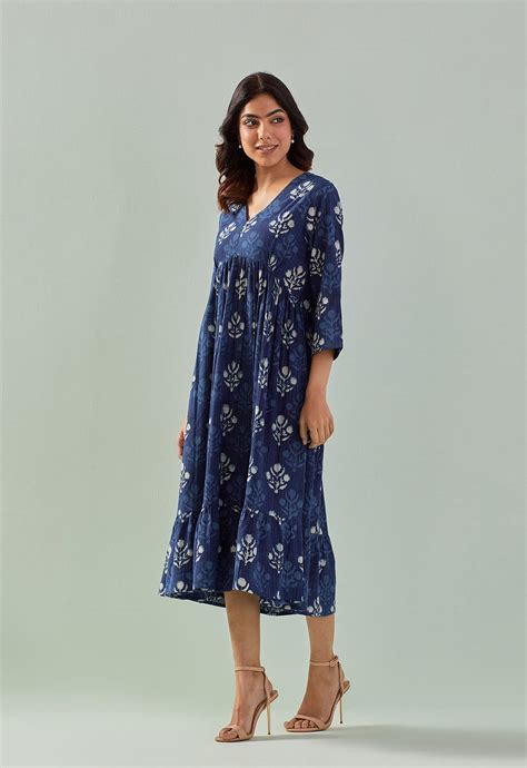 Hand Block Print Dresses for Women - Shop Now
