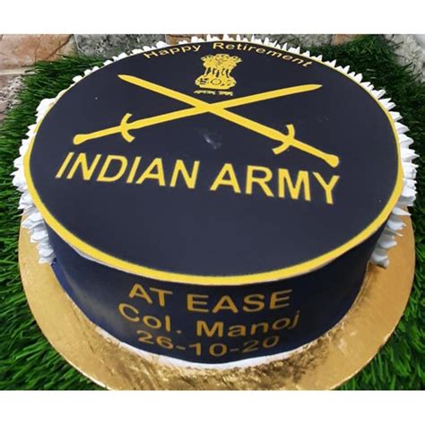 Send Galantry Indian Army Cake Online - GAL22-109143 | Giftalove