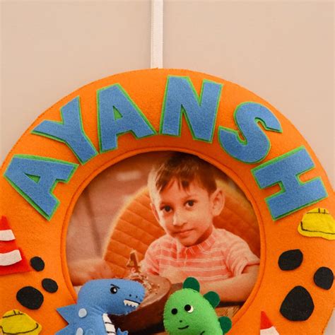 Junior Dinoland Delights Personalized Photo Hoop – Custom Dino-Themed ...