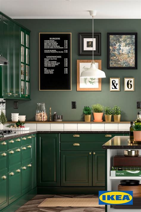 7 Green Kitchen Ideas With Dark Cabinets