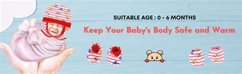Mom's Darling Cotton Cap, Mittens and Booties for new Born Baby (0-6 ...
