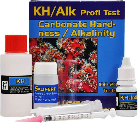 Salifert KH/Alkalinity Test Kit : Amazon.in: Pet Supplies