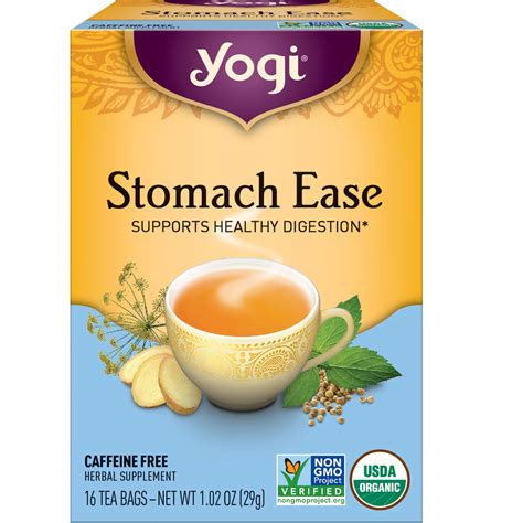 Amazon.com : Yogi Tea - Stomach Ease (6 Pack) - Supports Healthy ...