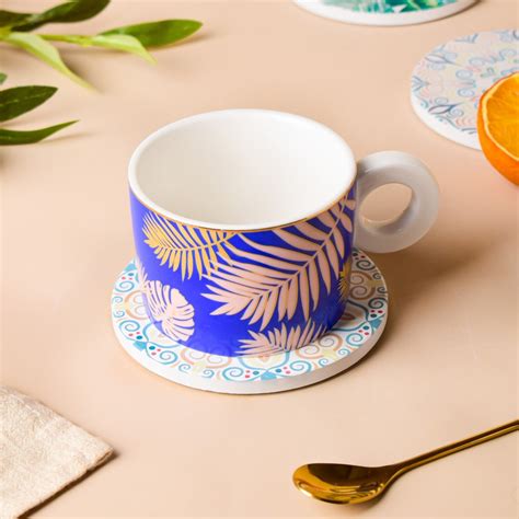 Havanna Ceramic Cup With Coaster 200 ml