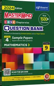 Mathematics Class 9 CBSE Question Bank for 2024 Exams by MasterMind ...