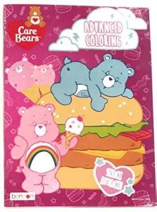 Bendon Care Bears Advanced Coloring Book - Snack Attack! - Care Bears ...