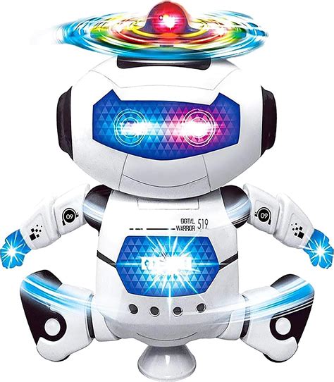 Buy VGRASSP Dancing Robot Toy for Kids with Flashing Lights and Musical ...