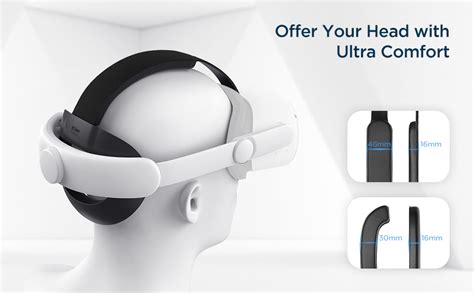 KIWI design Head Strap Accessories, Elite Strap for Enhanced Support ...