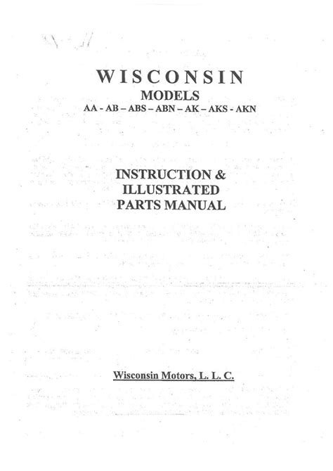Image result for Wisconsin Engine ABS Identification