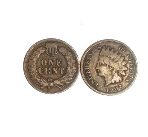 Lot - (50) U.S. 1 Cent Indian Head Coins / Penny