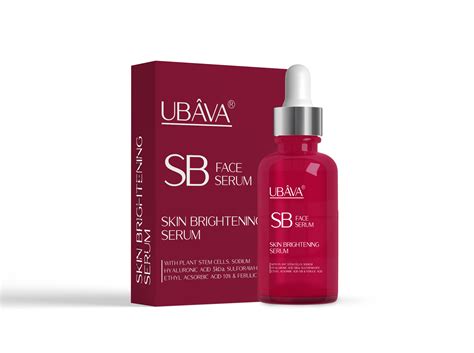 UBÂVA® SB Face Serum Skin Brightening Formulation – UBAVA®