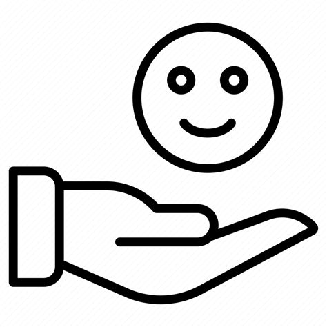 Support, hand, emoji, happy icon - Download on Iconfinder
