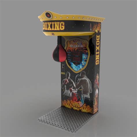 BOXER ARCADE MACHINE 3D model | CGTrader