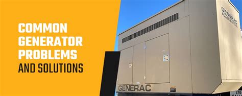 Image result for Generator Power Problems