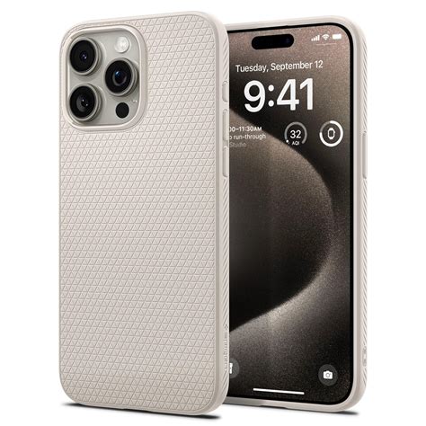 Spigen Liquid Air Back Cover Case Compatible with iPhone 15 Pro (TPU ...