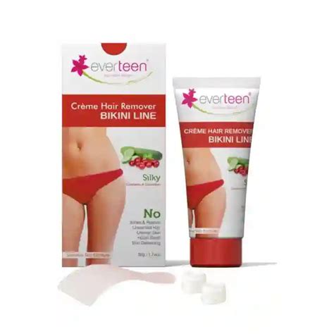 everteen Silky Bikini Hattı ve Koltuk Altı İçin Tüy Dökücü Krem - 50 g