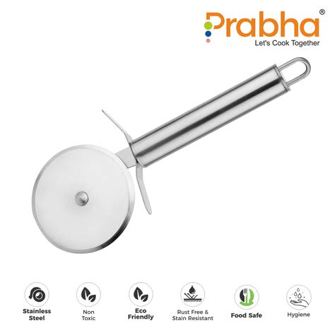 Premium Stainless Steel Multifunctional Pizza Cutter, Wheel Cutter ...