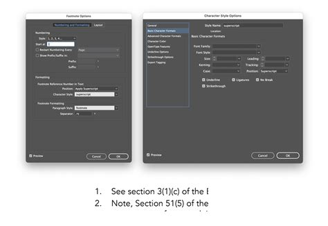 Image result for Superscript Footnote