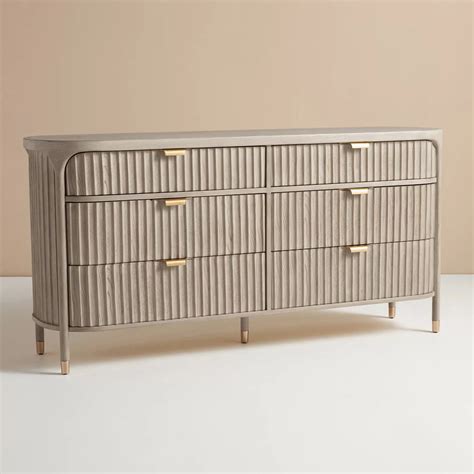 HeritageWood Six-Drawer Dresser – Globally Indian