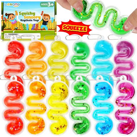 Party Favors Sensory Squishy Toys: Kids Fidget Toys Calming Down Tools ...