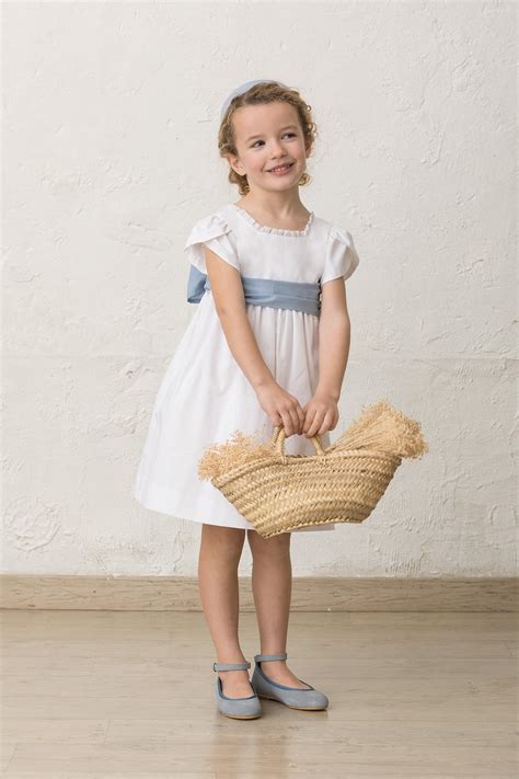 Fajín Ceremonia Niña Azul | Fajines y Lazos de Vestidos