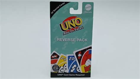 UNO Add-On Packs: Rules for How to Play - Geeky Hobbies