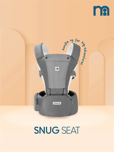 Mothercare 5-in-1 Baby Hip Seat Carrier With Detachable Hip Seat and ...