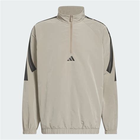 All products - adidas Basketball Woven Half-Zip Sweater (Gender Neutral ...