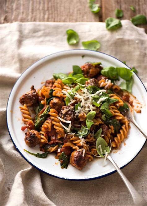 Sausage Pasta | RecipeTin Eats