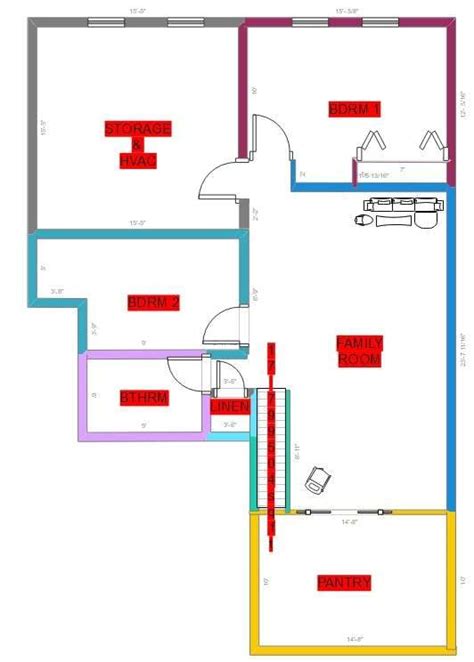 Basement Floor Plans With 6 Free Templates