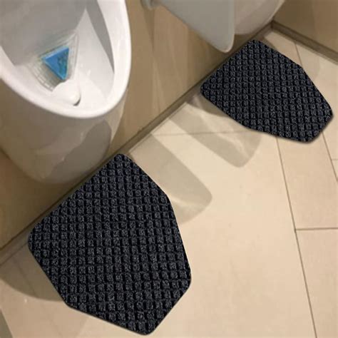Amazon.com: Doorhighpeak 2 Pcs Urinal Mats Bathroom Floor Protector ...