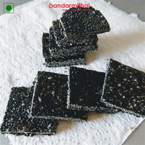 Buy Nalla Nuvvula Chikki / Black Sesame Barfi Online