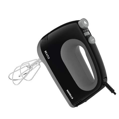 Havells Beato 300 Watt Hand Mixer | Black & Grey – Rasoi Shop