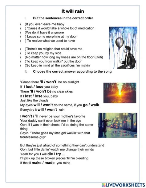 First Conditional Song 的图像结果