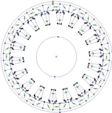 Outer Rotor BLDC Motor with surface mounted magnets