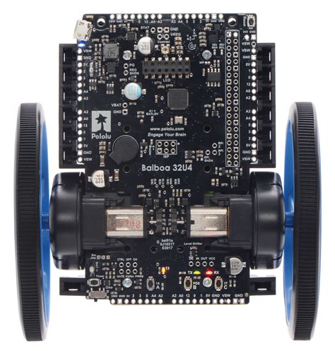 Balboa 32U4 Balancing Robot Kit (No Motors or Wheels) at MG Super Labs ...