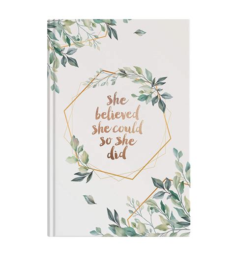 LAURET BLANC 120 GSM Unruled Diary Journal- A5 Size, 150 Plain Pages ...