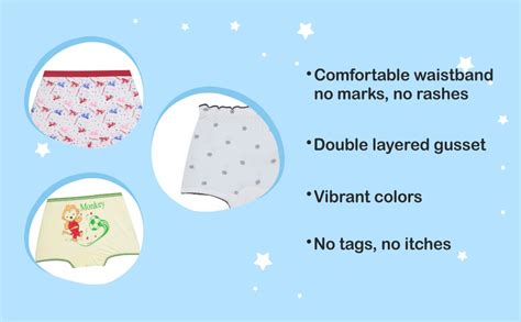 BODYCARE Printed Unisex Bloomer Underwear 100% Cotton Multicolor Soft ...