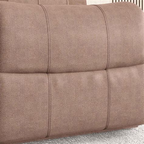 Buy Denver Fabric 1-Seater Left Arm Recliner - Brown from Home Centre ...
