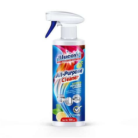 BLUEOXY All Purpose Cleaner Liquid Spray |Multi Surface Cleaner |All ...