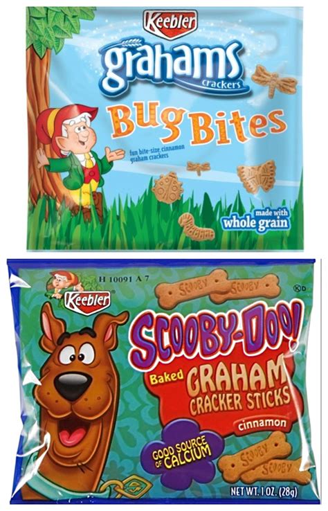 Buy Keebler Graham Bug Bites and Scooby Snacks - Fun Bite size Animal ...