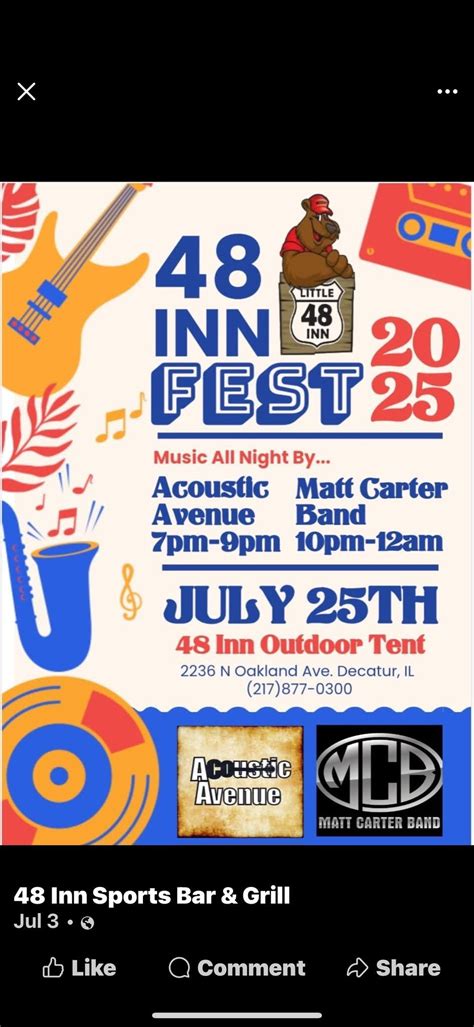 48 Inn Fest 2025, 48 Inn Sports Bar & Grill, Decatur, 25 July 2025 ...