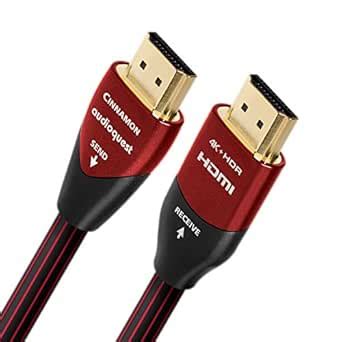 AudioQuest Cinnamon 12.5m (41 ft.) Black/Red Active HDMI Digital Audio ...