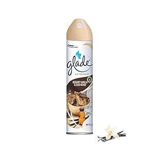 Glade Elegant Vanilla & Oud Wood Imported Air Freshener Canister 400ml ...