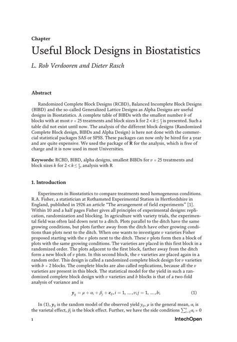 Image result for Block Design Statistics