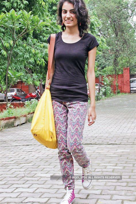 Ankita Kaushik, 1st year, Academy of Applied Arts : printed jeans ...