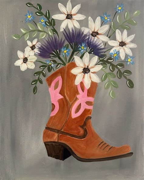 El Agave and Paint ~ Boot Bouquet 92, El Agave Fairhaven, Bellingham ...