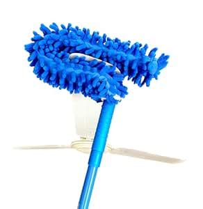 MSGin Fan Cleaning Duster with Long Rod, Foldable Microfiber Fan ...